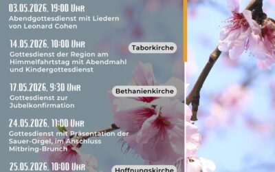 Gottesdienste im Mai 2026