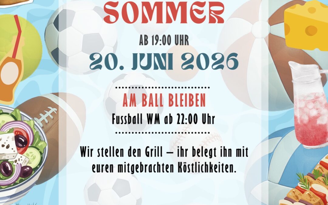 Ab in den Sommer – Fussball special „AM BALL BLEIBEN“