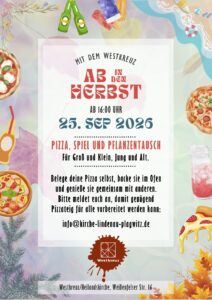 „Ab in den Herbst – Pizza – Spiel – und Pflanzentausch“