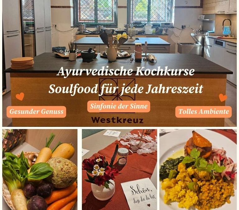 05.11.26/17-21 Uhr „Raffinierte ayurvedische Herbst-Küche“ mit Petra Hoch/Kugusa