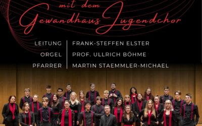 Der GewandhausJugendchor singt zum Konzertgottesdienst am 15.11.26/11-12.30 Uhr im Westkreuz/Heilandskirche