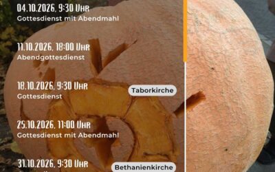 Gottesdienste im Oktober!
